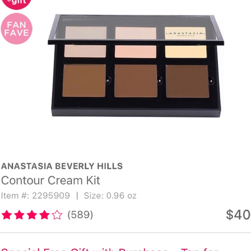 Anastasia Beverly Hills Cream Contour Kit - Light